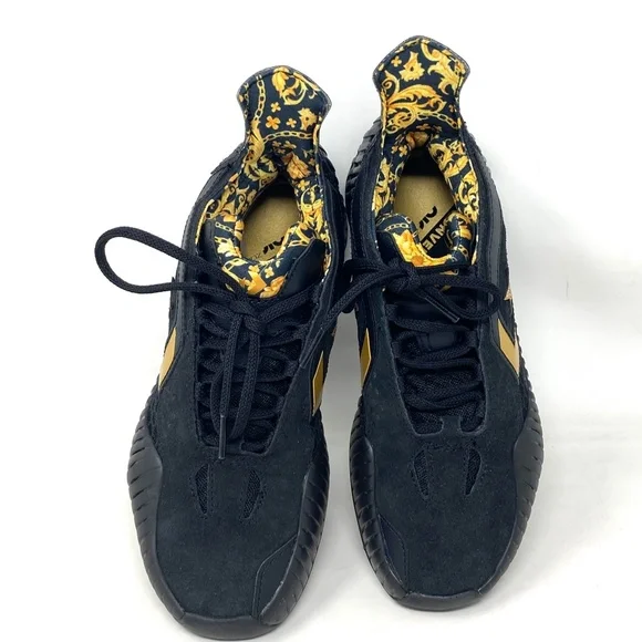 Converse BB Prototype CX Gold Black Mesh Women's Mid Basketball Sneakers A02515C - Picture 5 of 11